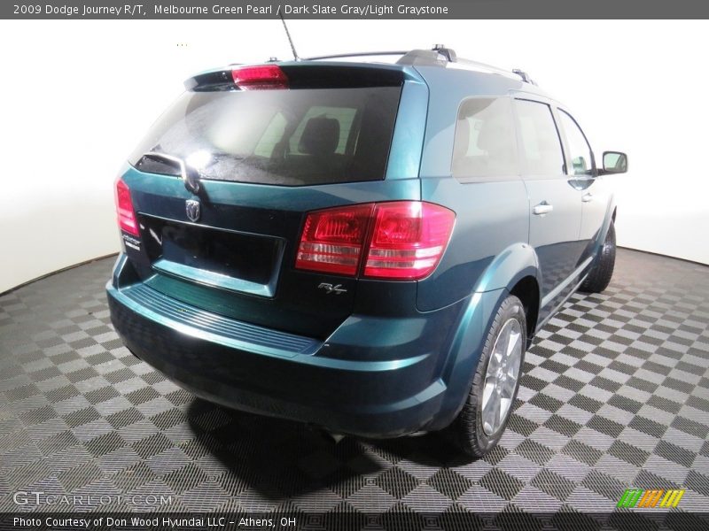 Melbourne Green Pearl / Dark Slate Gray/Light Graystone 2009 Dodge Journey R/T