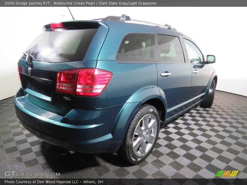 Melbourne Green Pearl / Dark Slate Gray/Light Graystone 2009 Dodge Journey R/T