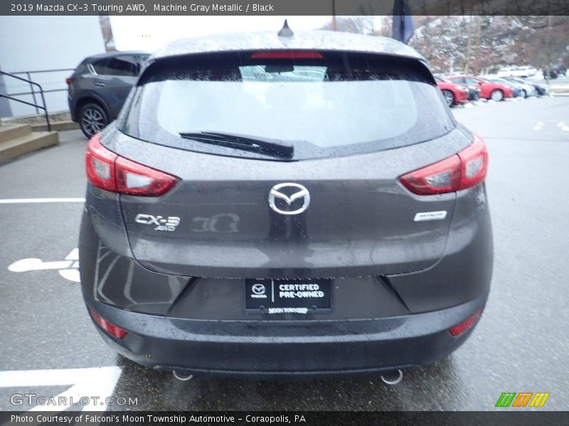 Machine Gray Metallic / Black 2019 Mazda CX-3 Touring AWD
