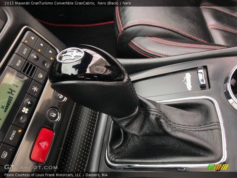  2013 GranTurismo Convertible GranCabrio 6 Speed ZF Paddle-Shift Automatic Shifter