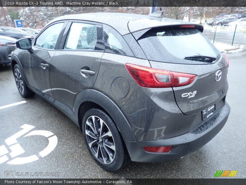 Machine Gray Metallic / Black 2019 Mazda CX-3 Touring AWD