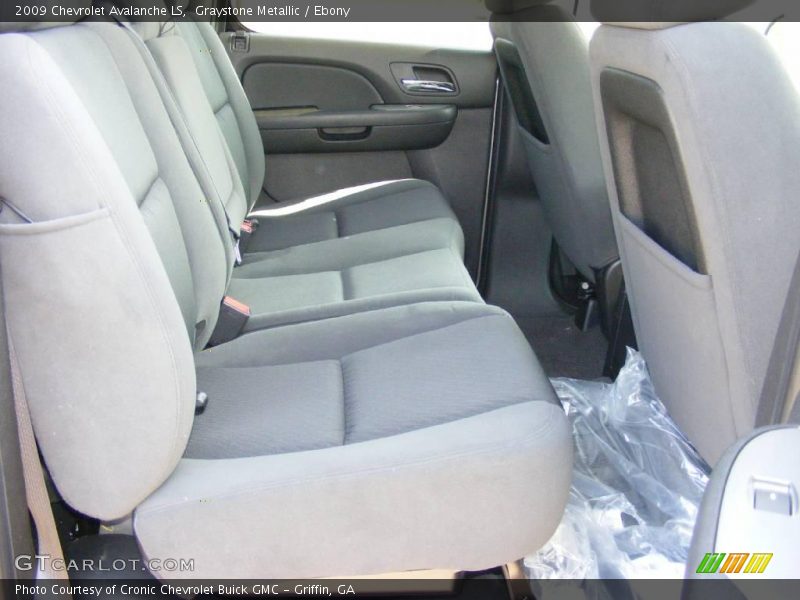 Graystone Metallic / Ebony 2009 Chevrolet Avalanche LS