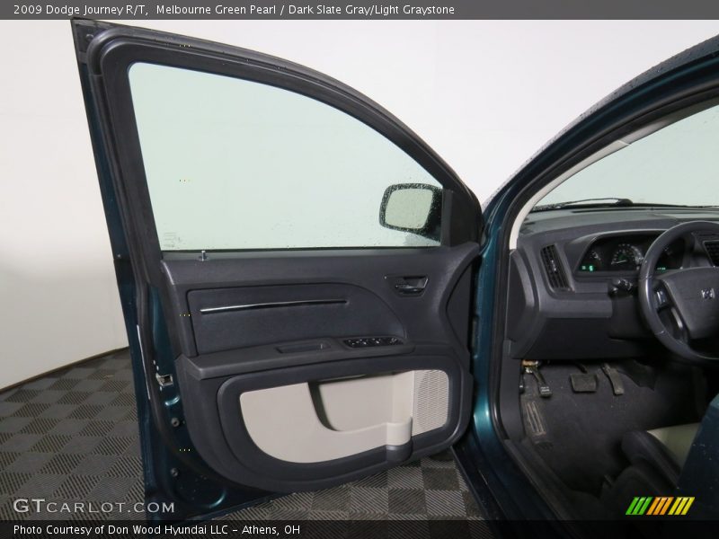 Melbourne Green Pearl / Dark Slate Gray/Light Graystone 2009 Dodge Journey R/T