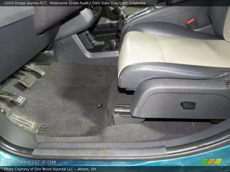 Melbourne Green Pearl / Dark Slate Gray/Light Graystone 2009 Dodge Journey R/T