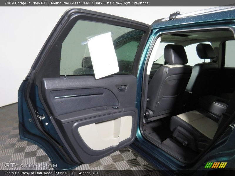 Melbourne Green Pearl / Dark Slate Gray/Light Graystone 2009 Dodge Journey R/T