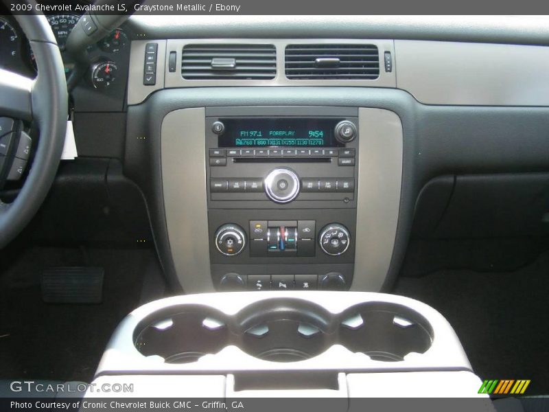 Graystone Metallic / Ebony 2009 Chevrolet Avalanche LS