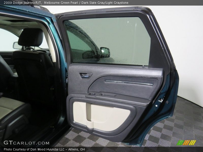 Melbourne Green Pearl / Dark Slate Gray/Light Graystone 2009 Dodge Journey R/T