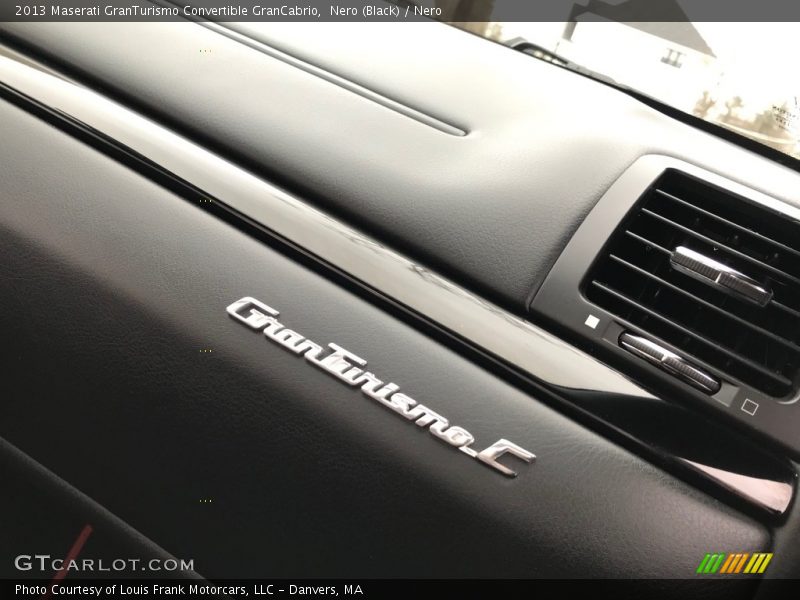 Nero (Black) / Nero 2013 Maserati GranTurismo Convertible GranCabrio