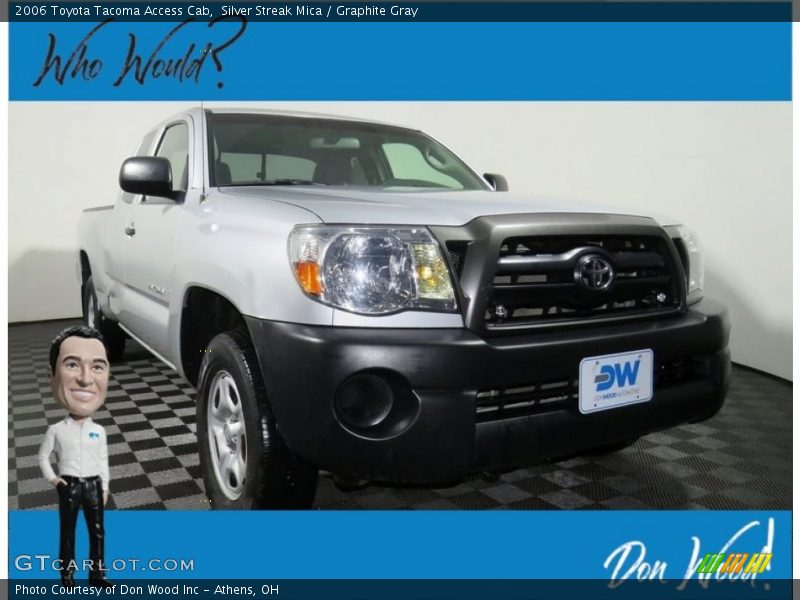 Silver Streak Mica / Graphite Gray 2006 Toyota Tacoma Access Cab