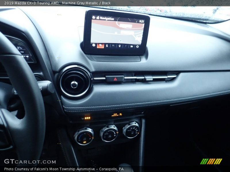 Machine Gray Metallic / Black 2019 Mazda CX-3 Touring AWD