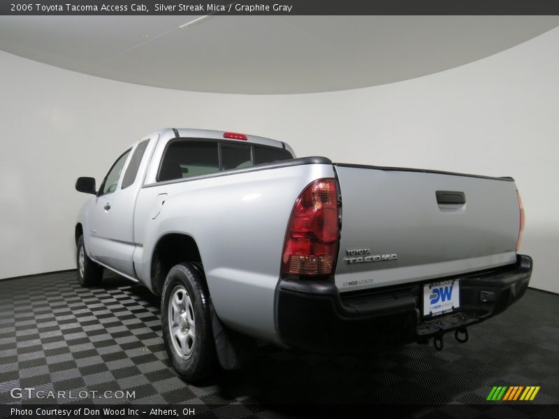 Silver Streak Mica / Graphite Gray 2006 Toyota Tacoma Access Cab