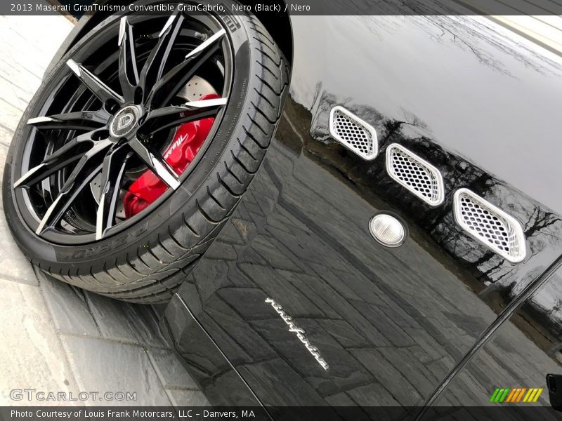Nero (Black) / Nero 2013 Maserati GranTurismo Convertible GranCabrio