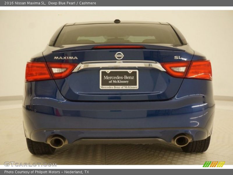 Deep Blue Pearl / Cashmere 2016 Nissan Maxima SL