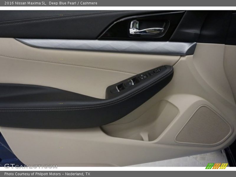 Deep Blue Pearl / Cashmere 2016 Nissan Maxima SL