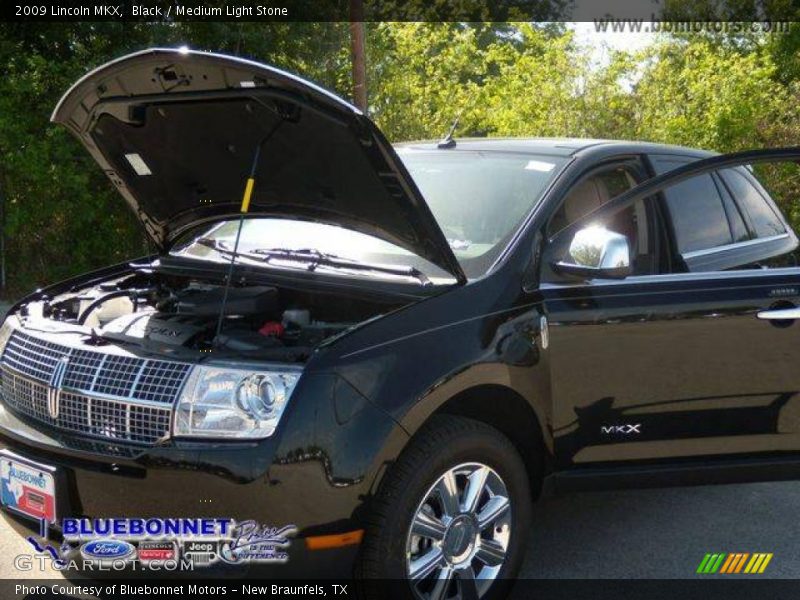 Black / Medium Light Stone 2009 Lincoln MKX