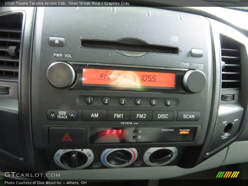 Silver Streak Mica / Graphite Gray 2006 Toyota Tacoma Access Cab