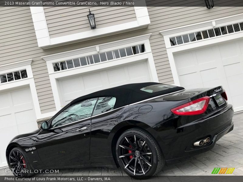 Nero (Black) / Nero 2013 Maserati GranTurismo Convertible GranCabrio