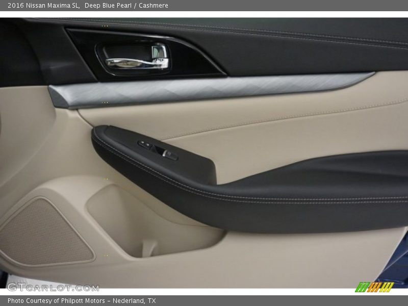 Deep Blue Pearl / Cashmere 2016 Nissan Maxima SL