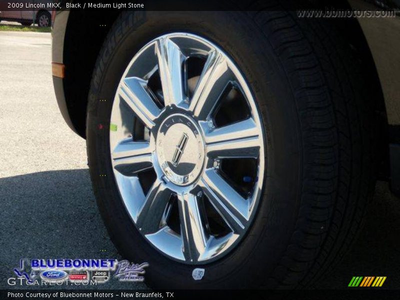 Black / Medium Light Stone 2009 Lincoln MKX