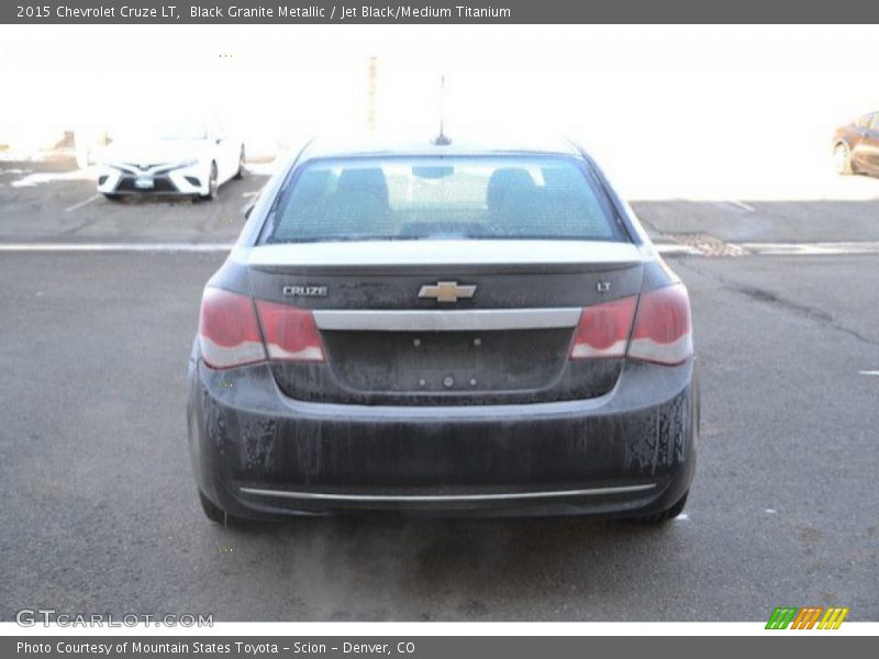 Black Granite Metallic / Jet Black/Medium Titanium 2015 Chevrolet Cruze LT