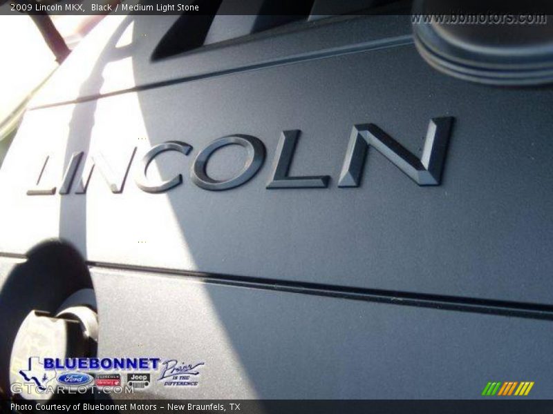 Black / Medium Light Stone 2009 Lincoln MKX