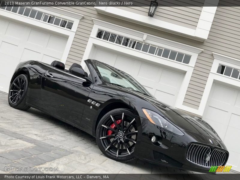 Nero (Black) / Nero 2013 Maserati GranTurismo Convertible GranCabrio