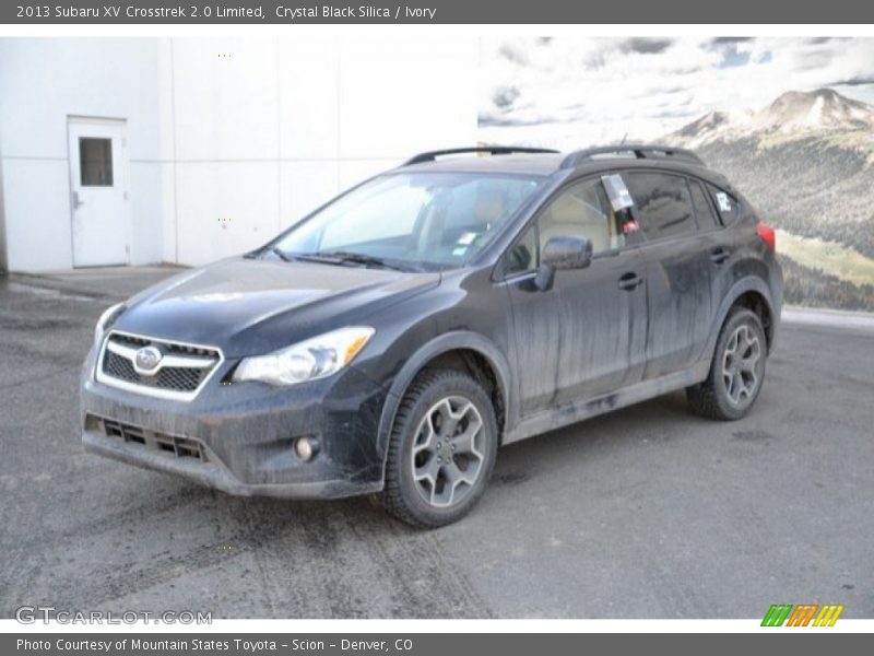 Crystal Black Silica / Ivory 2013 Subaru XV Crosstrek 2.0 Limited