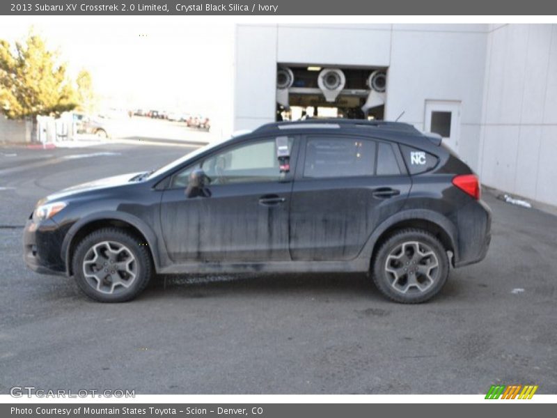 Crystal Black Silica / Ivory 2013 Subaru XV Crosstrek 2.0 Limited