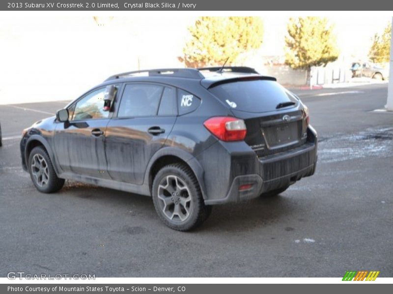 Crystal Black Silica / Ivory 2013 Subaru XV Crosstrek 2.0 Limited