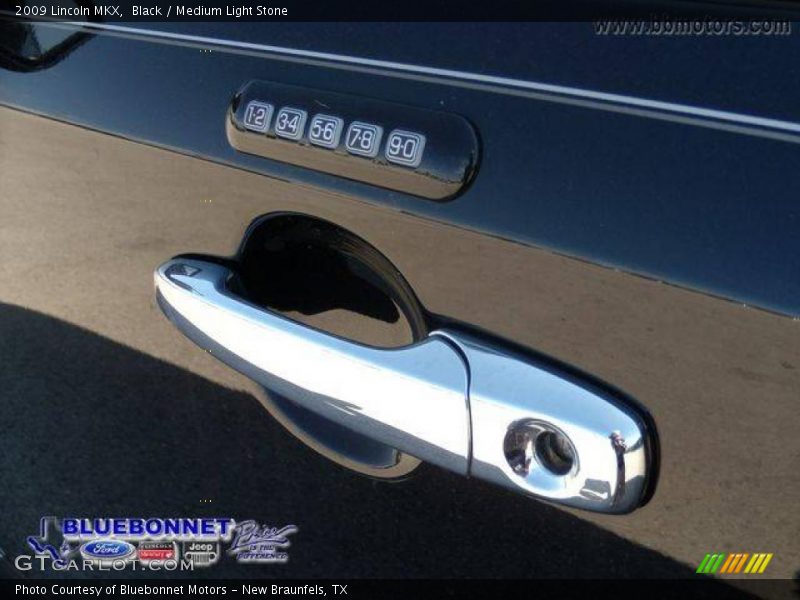 Black / Medium Light Stone 2009 Lincoln MKX