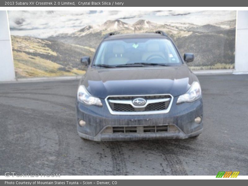 Crystal Black Silica / Ivory 2013 Subaru XV Crosstrek 2.0 Limited
