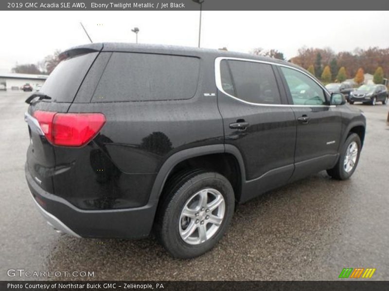 Ebony Twilight Metallic / Jet Black 2019 GMC Acadia SLE AWD