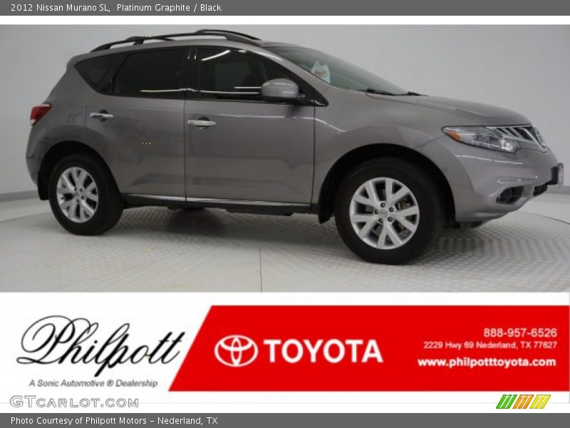 Platinum Graphite / Black 2012 Nissan Murano SL