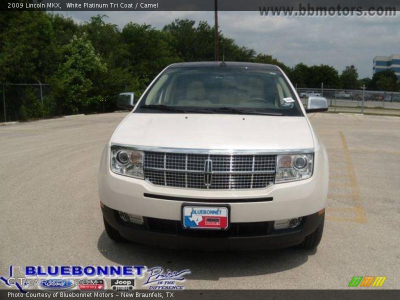 White Platinum Tri Coat / Camel 2009 Lincoln MKX