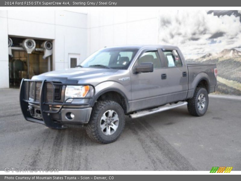 Sterling Grey / Steel Grey 2014 Ford F150 STX SuperCrew 4x4
