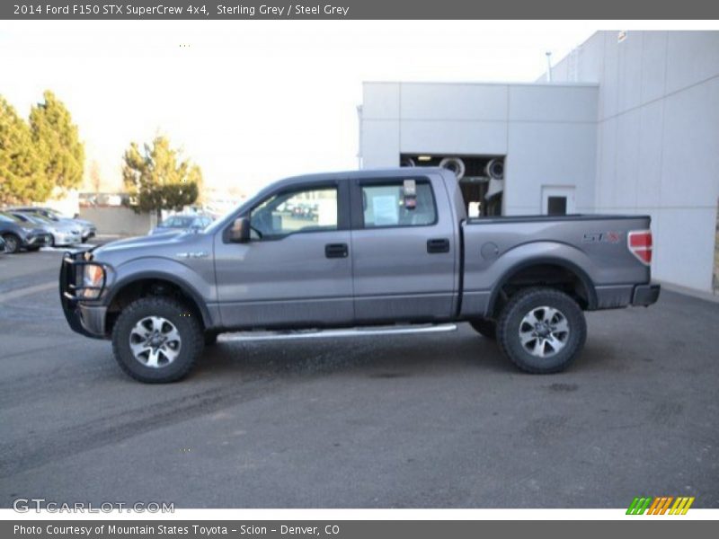Sterling Grey / Steel Grey 2014 Ford F150 STX SuperCrew 4x4