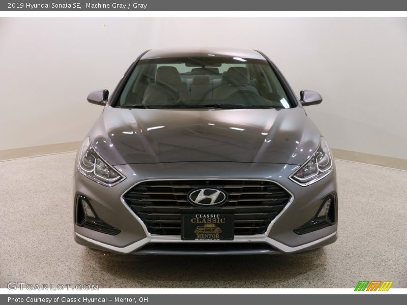 Machine Gray / Gray 2019 Hyundai Sonata SE