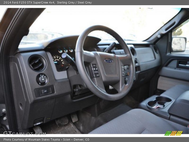 Sterling Grey / Steel Grey 2014 Ford F150 STX SuperCrew 4x4