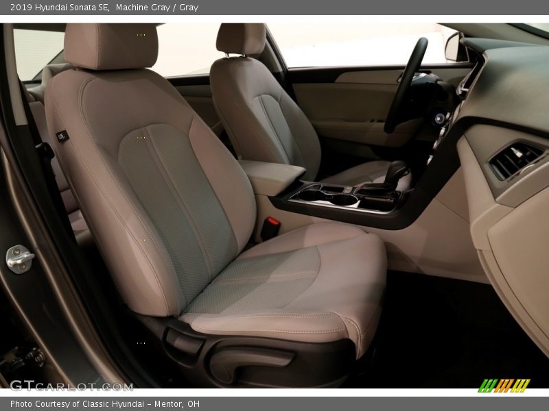 Machine Gray / Gray 2019 Hyundai Sonata SE