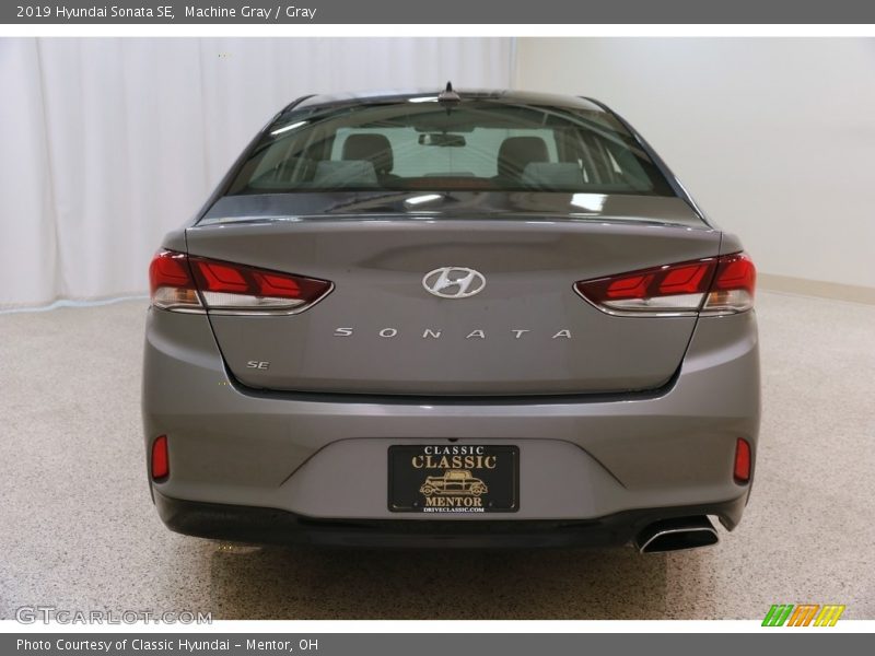 Machine Gray / Gray 2019 Hyundai Sonata SE