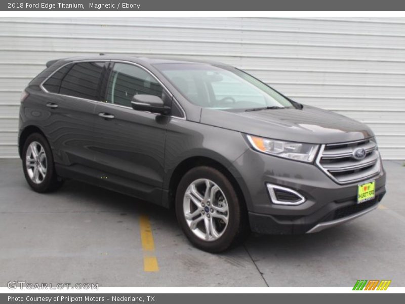 Magnetic / Ebony 2018 Ford Edge Titanium