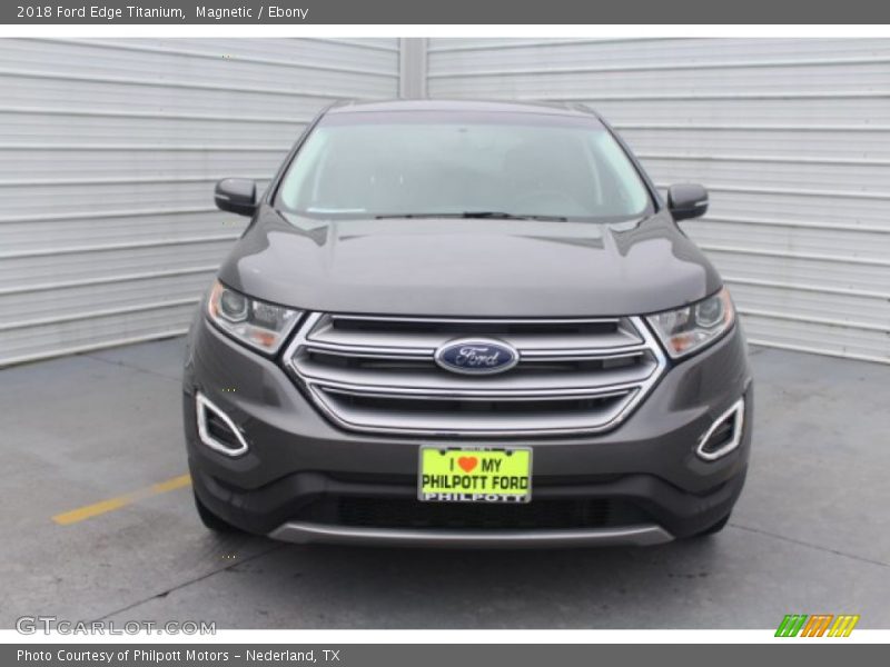 Magnetic / Ebony 2018 Ford Edge Titanium