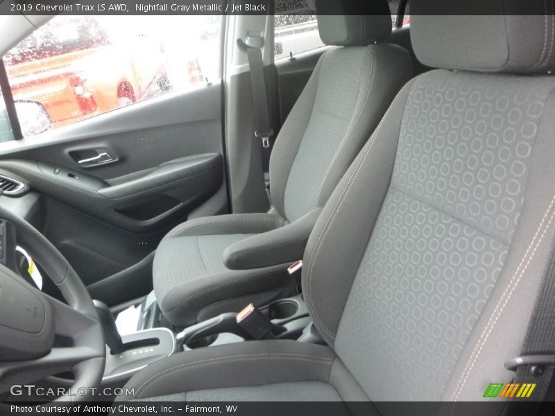 Nightfall Gray Metallic / Jet Black 2019 Chevrolet Trax LS AWD