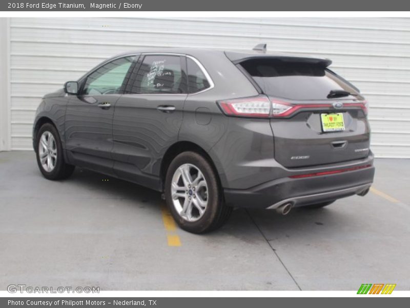 Magnetic / Ebony 2018 Ford Edge Titanium