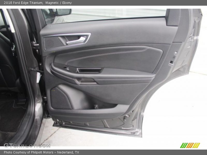 Magnetic / Ebony 2018 Ford Edge Titanium