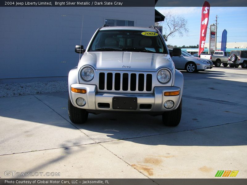 Bright Silver Metallic / Dark Slate Gray 2004 Jeep Liberty Limited