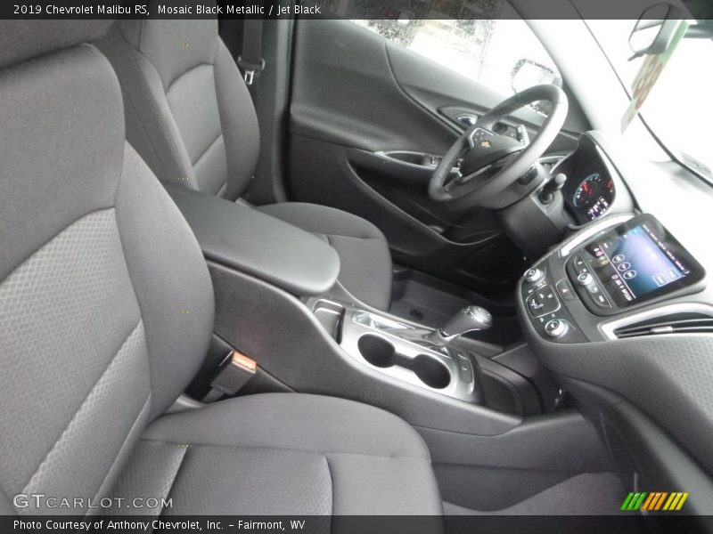 Mosaic Black Metallic / Jet Black 2019 Chevrolet Malibu RS