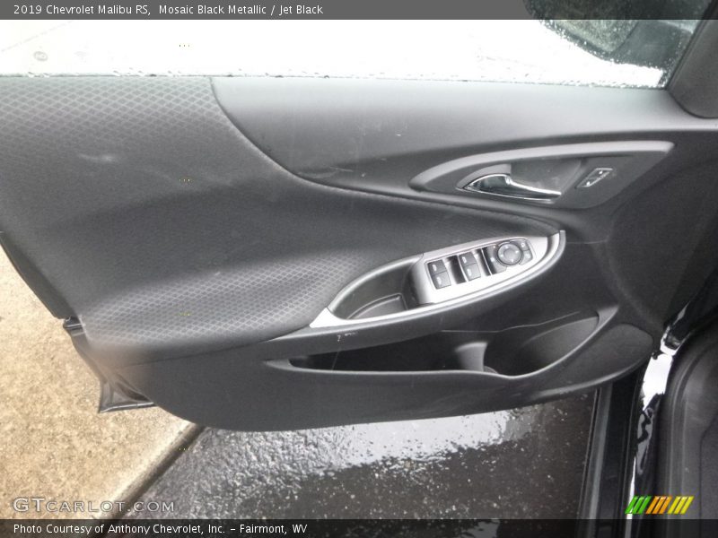 Mosaic Black Metallic / Jet Black 2019 Chevrolet Malibu RS