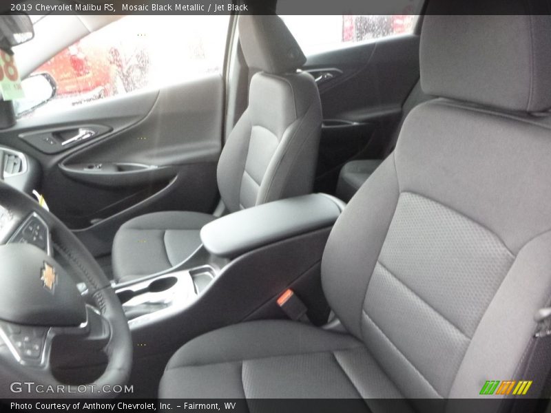 Mosaic Black Metallic / Jet Black 2019 Chevrolet Malibu RS