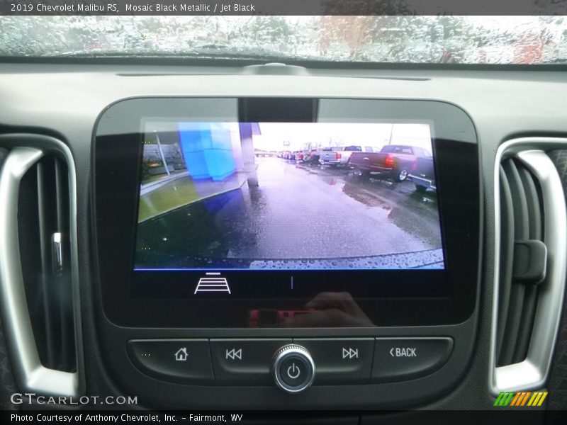 Mosaic Black Metallic / Jet Black 2019 Chevrolet Malibu RS